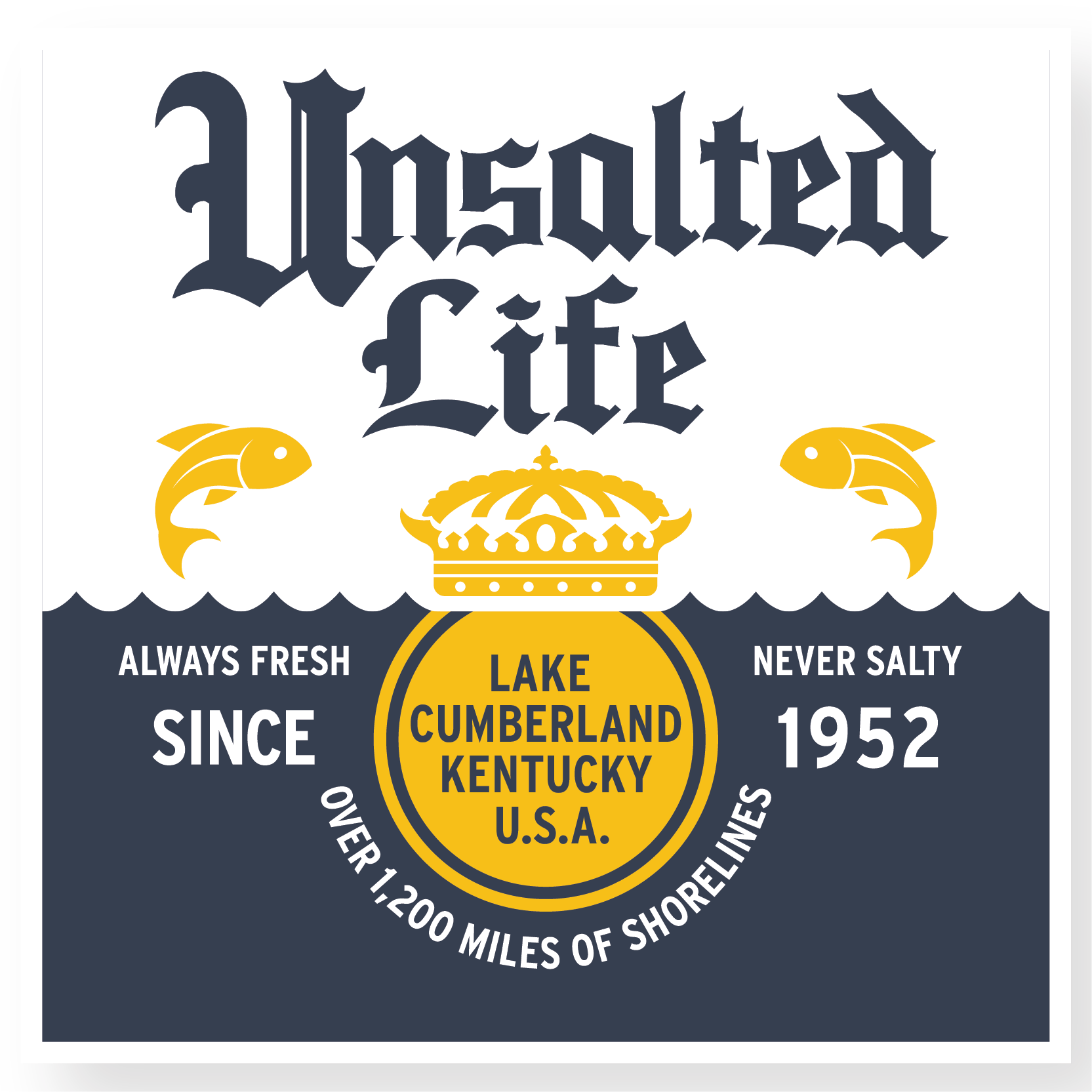 Unsalted Extra Sticker